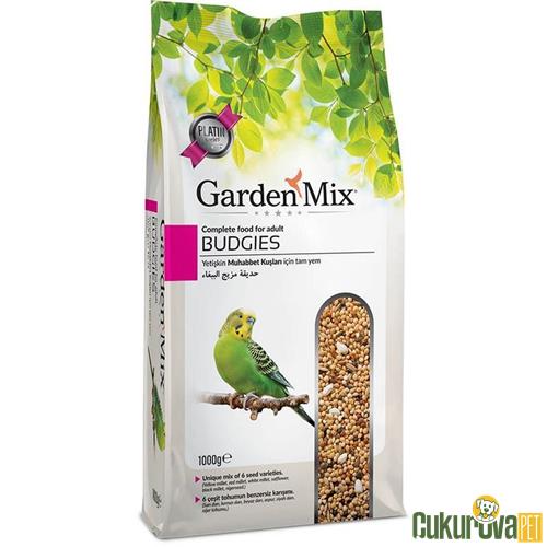 GARDENMIX PLATIN MUHABBET KUŞU YEMİ 1 KG 