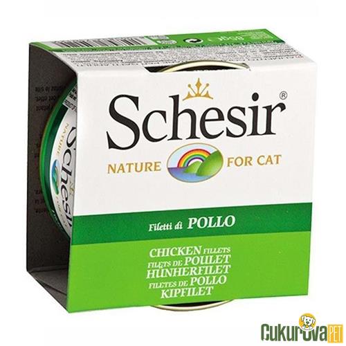SCHESIR TAVUK ETLİ KEDİ KONSERVESİ - 85 GR