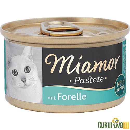 MIAMOR PASTETE ALABALIKLI YETİŞKİN KEDİ KONSERVESİ 85 GR 