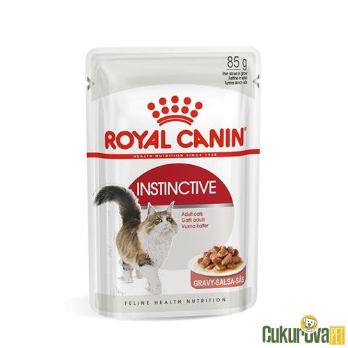 ROYAL CANIN INSTINCTIVE GRAVY YETİŞKİN KEDİ YAŞ MAMASI 85 GR