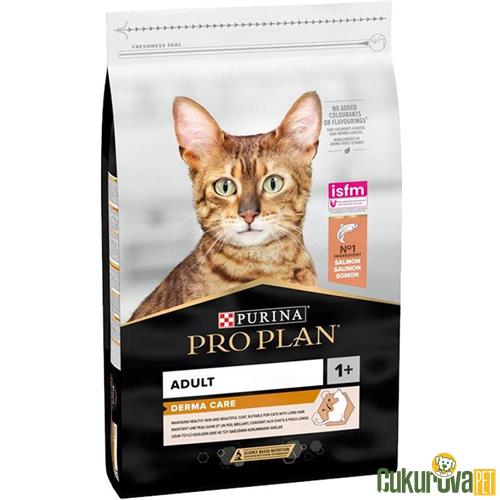 PRO PLAN DERMA CARE SOMONLU TÜY SAĞLIĞI DESTEKLEYİCİ KEDİ MAMASI 10 KG