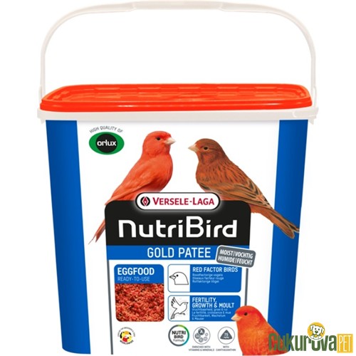 VERSELE LAGA NB GOLD PATEE RED FACTOR KUŞ MAMASI 5 KG 