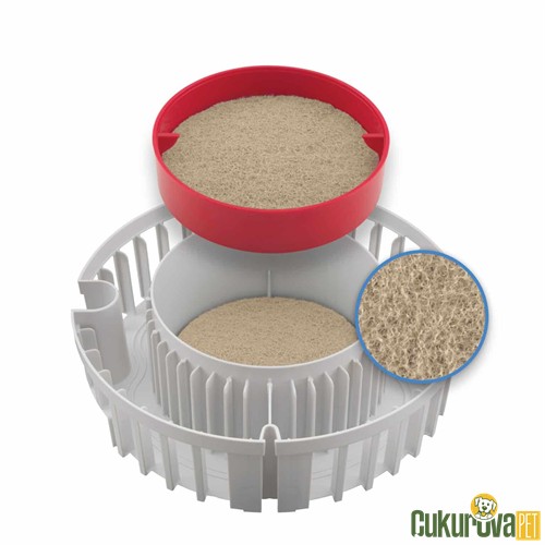 Fluval Fx2/Fx4/Fx5/Fx6 İçin Ammonia Remover / Amonyak Giderici Filtre Süngeri 3 Adet