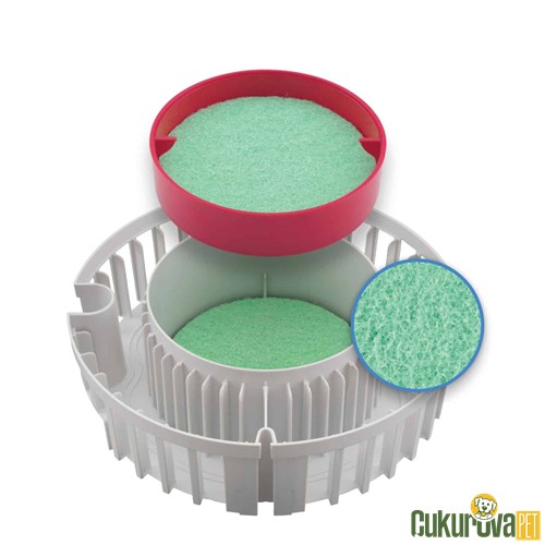 Fluval Fx2/Fx4/Fx5/Fx6 İçin Phosphate Remover / Fosfat Giderici Filtre Süngeri 3 Adet