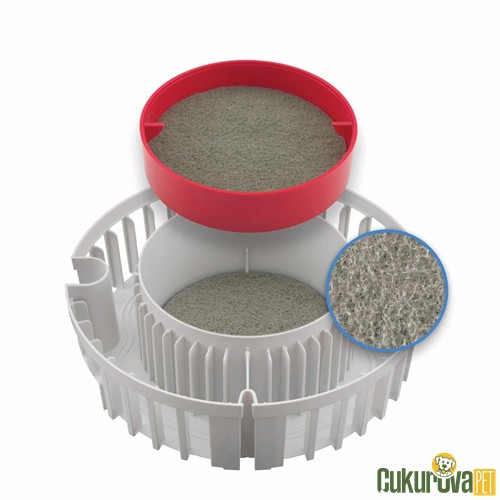 Fluval Nitrite Fx2/Fx4/Fx5/Fx6 İçin Nitrit Giderici Filtre Süngeri 3 Adet