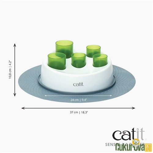 Catit Senses 2.0 Digger Kedi Aktivite ve Zeka Oyuncağı 37 x 37 x 8.4 Cm