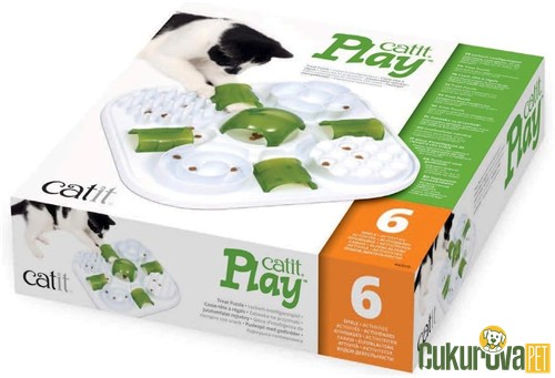 Catit Play 6 Treat Puzzle Kedi Zeka Oyuncağı 37 Cm