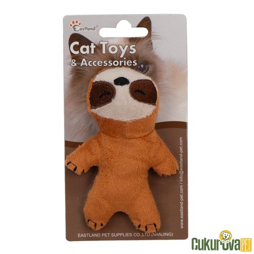 EASTLAND KEDİ OYUNCAĞI CATNIPLI PELUŞ TEMBEL HAYVAN 12 CM