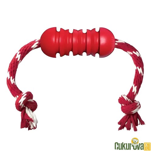 Kong Dental İpli Köpek Oyuncağı M - 12 Cm
