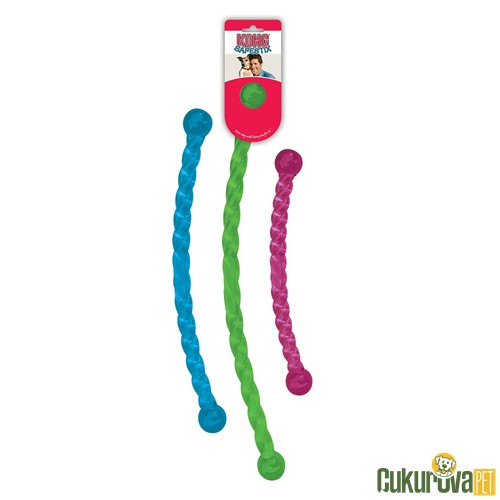 Kong Safetix Termoplastik Köpek Oyuncağı Karışık Renkli - M / 50.8 Cm