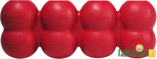 Kong Goodie Ribbon Ödül Hazneli Köpek Oyuncağı Kırmızı - S / 13 Cm