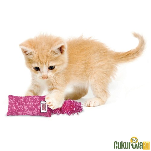 Kong Kickeroo Catnipli Yavru Kedi Oyuncağı Karışık Renki 22 Cm