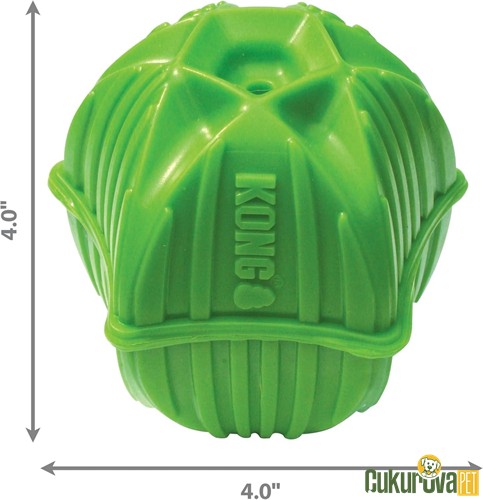 Kong Squeezz Orbitz Köpek Oyuncağı Karışık Renkli / M - L / 17 Cm