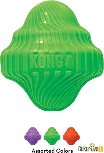 Kong Squeezz Orbitz Köpek Oyuncağı Karışık Renkli / M - L / 11 Cm