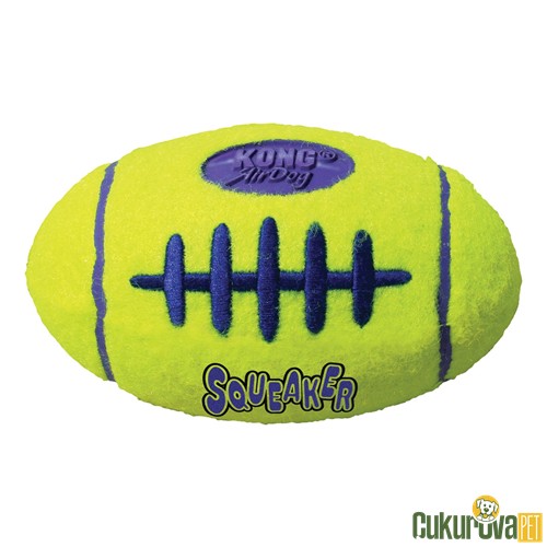 Kong Air Dog Amerikan Futbol Topu Şeklinde Kumaş Köpek Oyuncağı L - 17.5 Cm