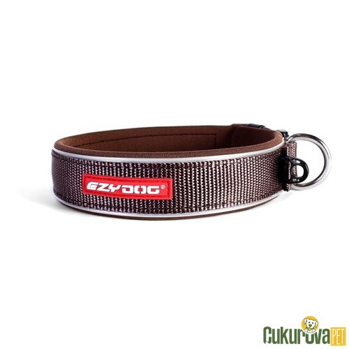 EZYDOG KÖPEK BOYUN TASMASI NEO COLLAR CLASSIC XS - KAHVERENGİ 