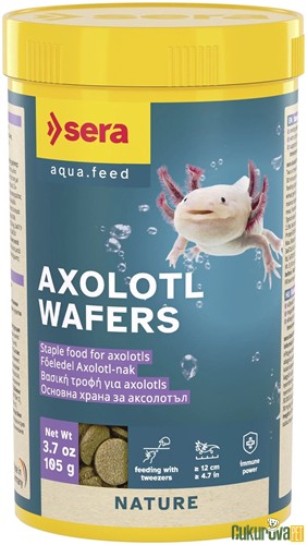 Sera Axolotl Wafers Tablet Yem 250 Ml 105 Gr