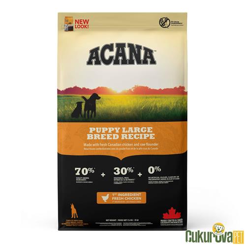 ACANA HERITAGE PUPPY LARGE BREED RECIPE YAVRU KÖPEK MAMASI 11.4 KG