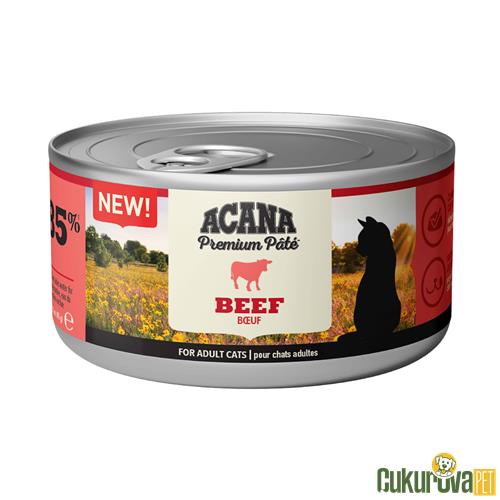 ACANA PREMIUM PATE (EZME) SIĞIR ETLİ KEDİ KONSERVESİ 85 GR 