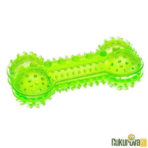 FERPLAST KÖPEK OYUNCAĞI KEMİK TIRTIKLI ÖDÜL HAZNELİ PA 6408