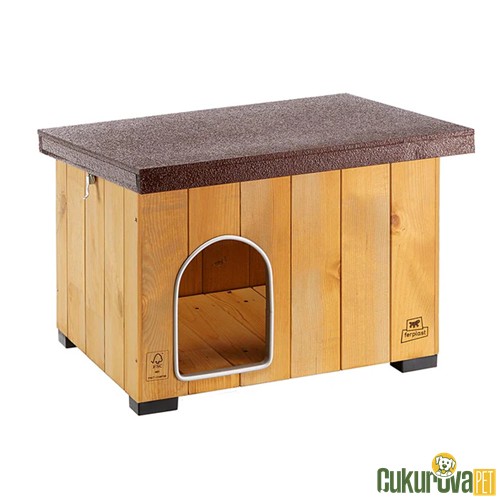 Ferplast Kennel Biata 120 Ahşap Köpek Kulübesi̇