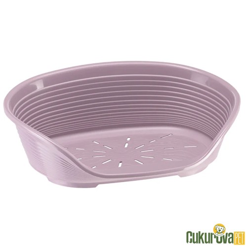 FERPLAST SIESTA DELUXE 2 KEDİ VE YAVRU KÖPEK YATAĞI PLASTİK - PEMBE 