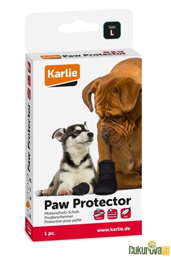 KARLIE KAYMAZ TABANLI PATİ KORUYUCU KÖPEK ÇORABI - L 