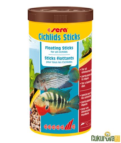 SERA CICHLIDS STICKS 1 L 210 GR 