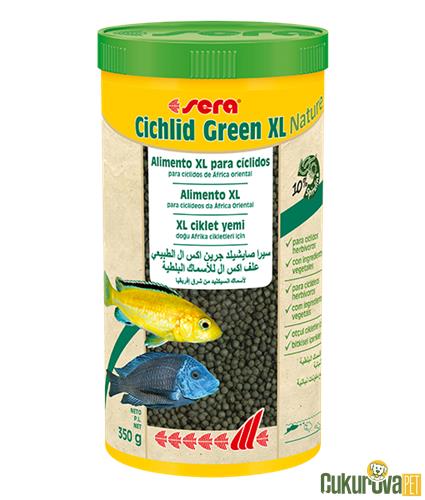SERA BALIK YEM CICHLID GREEN XL NATURE DOĞU AFRİKA CİKLETLERİ İÇİ 1000 ML 