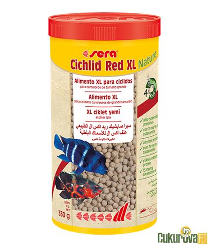 SERA BALIK YEM CICHLID RED XL NATURE ETÇİLLER İÇİN 1000 ML 