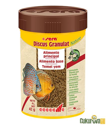 SERA BALIK YEM DISCUS GRANULAT NATURE TEMEL YEM 100 ML 