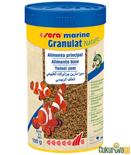SERA BALIK YEM MARINE GRANULAT NATURE TEMEL YEM 250 ML 
