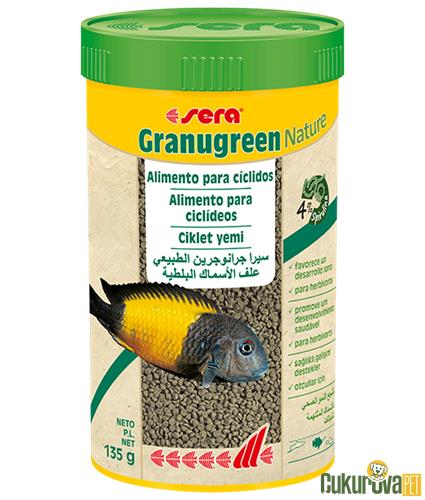 SERA BALIK YEM GRANUGREEN NATURE CİKLET YEMİ 250 ML 