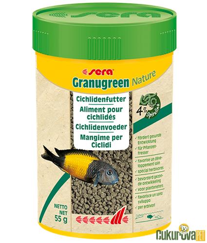 SERA BALIK YEM GRANUGREEN NATURE CİKLET YEMİ 100 ML 