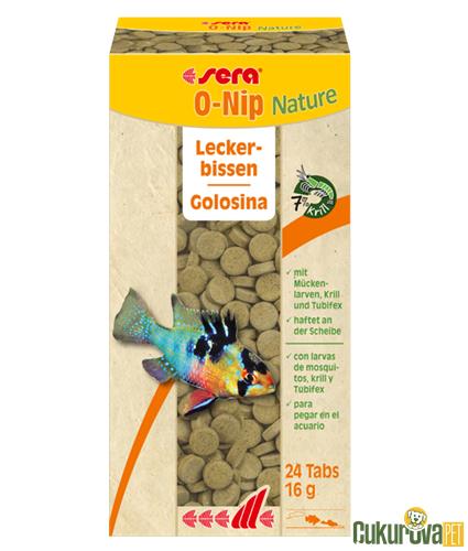 SERA BALIK YEM O-NIP NATURE ÖDÜL TABLETİ 16 GR 