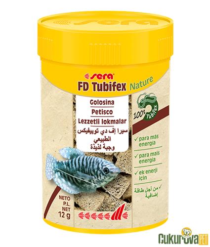 SERA BALIK YEM FD TUBIFEX NATURE LEZZETLİ LOKMALAR 100 ML 