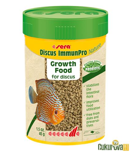 SERA BALIK YEM DISCUS IMMUNPRO NATURE BÜYÜTME YEMİ 100 ML 