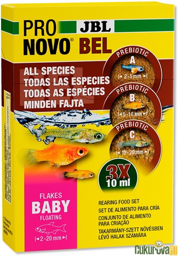 JBL PRONOVO BEL FLAKES BABY - PUL YEMİ 3 x 10 ML 