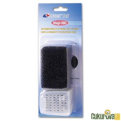 RESUN FİLTRE MALZEMESİ MAGI 380 SÜNGER + AKTİF KARBON 