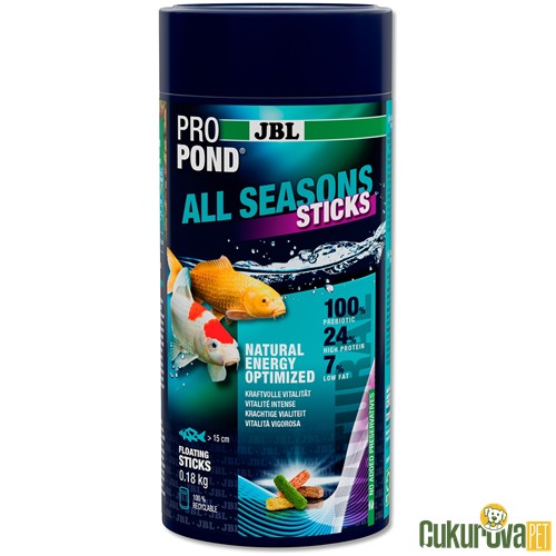 JBL PROPOND ALL SEASONS STICKS YEM - 0.18 KG - 1 L