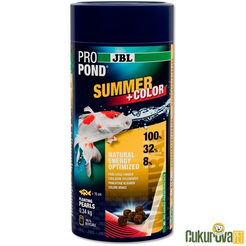 JBL PROPOND SUMMER + COLOR GRANÜL YEM - 0.34 KG - 1 L