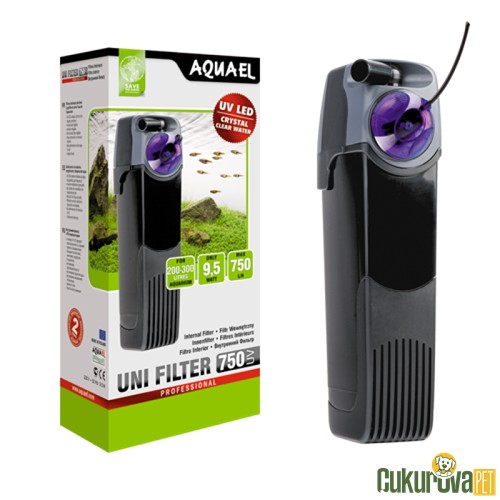 AQUAEL UNI FILTER UV FILTRE 750 - 8 W  - 750 L / H
