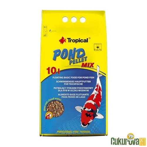 TROPICAL POND PELLET MIX SIZE M 50 L - 5 KG