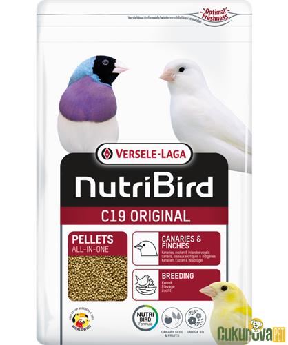 VERSELE LAGA C19 ORIGINAL KANARYA FINCH PELET YEM 3 KG