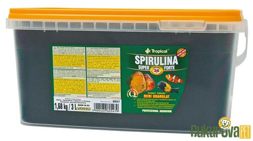 TROPICAL SUPER SPIRULINA FORTE MINI GRANULAT 3L - 1.68 KG