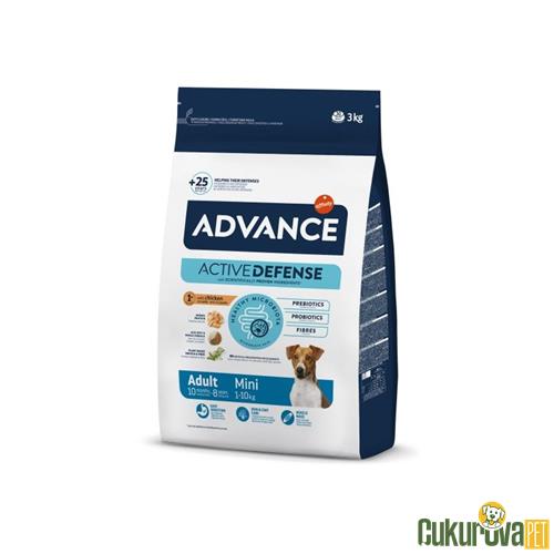 ADVANCE TAVUKLU VE PİRİNÇLİ IRK YETİŞKİN KÖPEK MAMASI 3 KG 