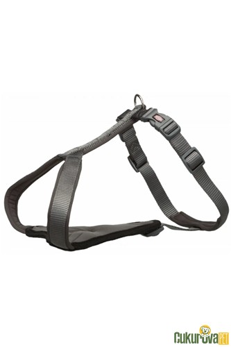 TRIXIE PREMIUM KÖPEK GÖĞÜS TASMASI XS 33 - 42 CM x 10 MM - GRİ