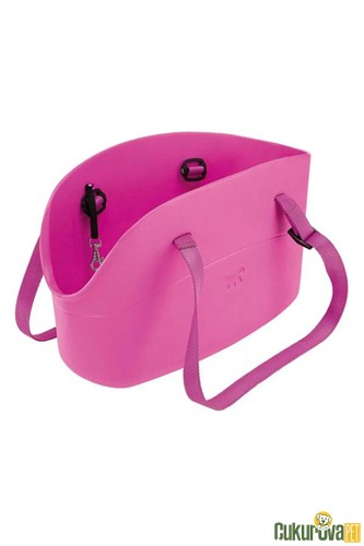 FERPLAST KEDİ & KÖPEK WITH ME BAG TAŞIMA ÇANTASI M - PEMBE 