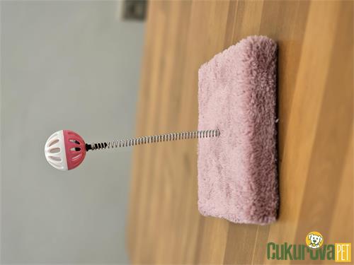 C.P. KEDİ PELUŞ TÜYLÜ HACIYATMAZLI OYUNCAK 15 x 15 x 15 CM - PEMBE