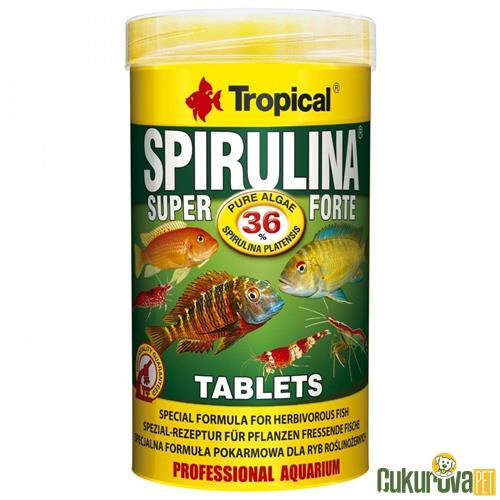 TROPICAL SUPER SPIRULINA FORTE TABLETS 50 ML - 36 GR